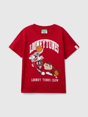 Benetton, Short Sleeve ©looney Tunes T-shirt, size 104, Red, Kids United Colors of Benetton