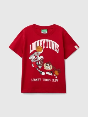 Benetton, Short Sleeve ©looney Tunes T-shirt, size 110, Red, Kids United Colors of Benetton