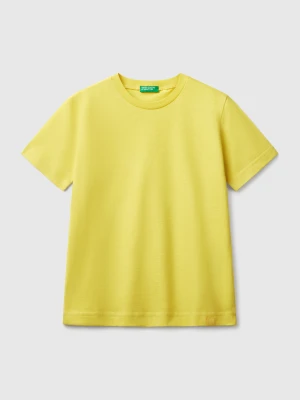 Benetton, Short Sleeve T-shirt Cotton, size XL, Lime, Kids United Colors of Benetton