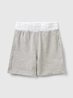 Benetton, Shorts With Drawstring, size 110, Gray, Kids United Colors of Benetton