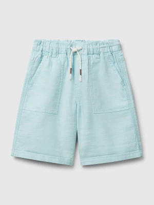 Benetton, Shorts With Drawstring, size 116, Sky Blue, Kids United Colors of Benetton
