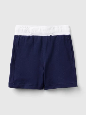 Benetton, Shorts With Drawstring, size 82, Dark Blue, Kids United Colors of Benetton