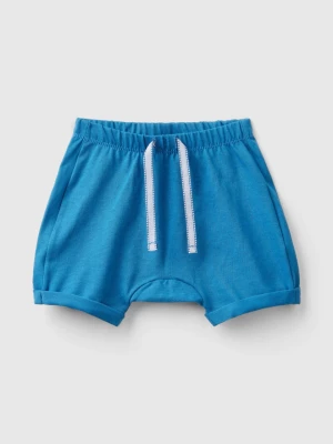 Benetton, Shorts With Patch On The Back, size 50, Blue, Kids United Colors of Benetton