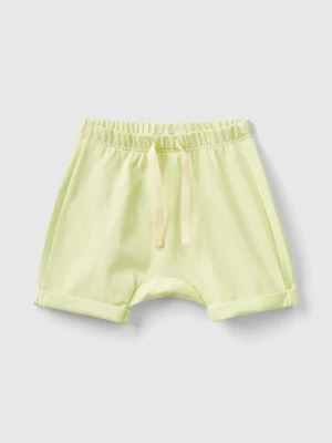 Benetton, Shorts With Patch On The Back, size 56, Lime, Kids United Colors of Benetton