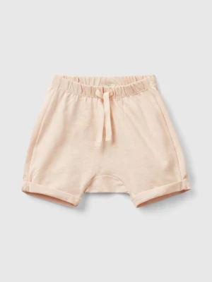 Benetton, Shorts With Patch On The Back, size 62, Peach, Kids United Colors of Benetton