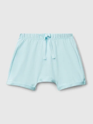 Benetton, Shorts With Patch On The Back, size 82, Light Blue, Kids United Colors of Benetton