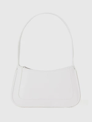 Benetton, Shoulder Bag In Imitation Leather, size OS, Creamy White, Women United Colors of Benetton