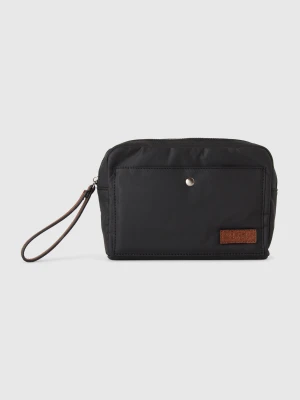 Benetton, Bag In Nylon, size OS, Black, Men United Colors of Benetton