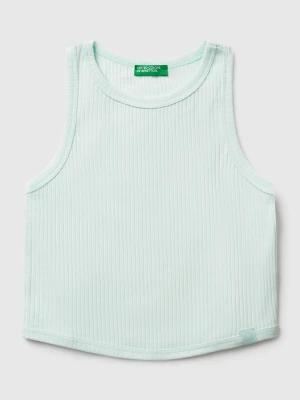 Benetton, Ribbed Tank Top, size XL, Aqua, Kids United Colors of Benetton