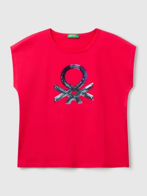 Benetton, T-shirt, Size: XL, Fuchsia, Kids United Colors of Benetton