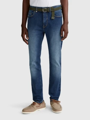 Benetton, Skinny Fit Jeans, size 40, Blue, Men United Colors of Benetton