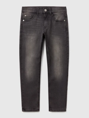 Benetton, Skinny Fit Jeans, Size: XL, Black, Kids United Colors of Benetton