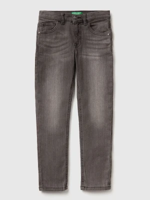 Benetton, Skinny Fit Jeans, Size: XL, Gray, Kids United Colors of Benetton