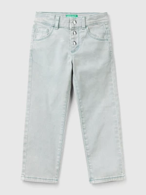 Benetton, Skinny Fit Trousers, size 104, Sky Blue, Kids United Colors of Benetton