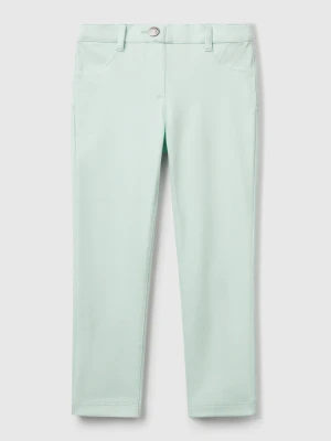 Benetton, Skinny Fit Trousers, Size: 82, Aqua, Kids United Colors of Benetton