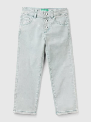 Benetton, Skinny Fit Trousers, size 82, Sky Blue, Kids United Colors of Benetton