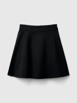 Benetton, Skirt With Pleats, size 2XL, Black, Kids United Colors of Benetton