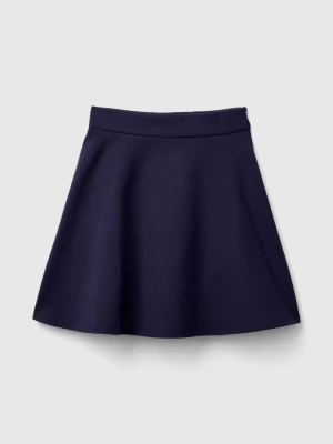 Benetton, Skirt With Pleats, size 2XL, Dark Blue, Kids United Colors of Benetton