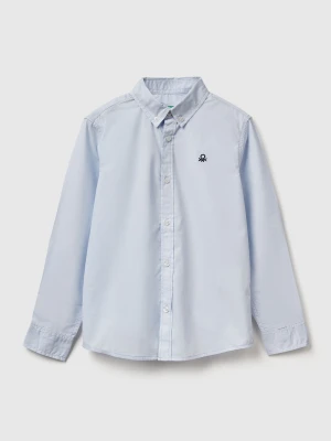 Benetton, Sky Blue Button-down Shirt, Size: S, Sky Blue, Kids United Colors of Benetton