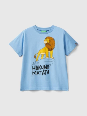 Benetton, Sky Blue ©disney The Lion King T-shirt, size 2XL, Sky Blue, Kids United Colors of Benetton