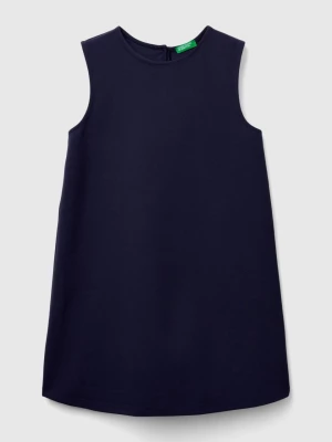 Benetton, Sleeveless Dress, size 2XL, Dark Blue, Kids United Colors of Benetton