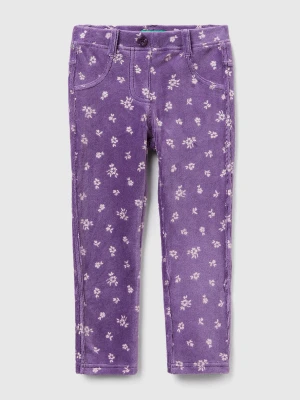 Benetton, Slim Fit Chenille Trousers, Size: 116, Kids United Colors of Benetton