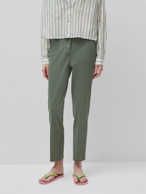 Benetton, Slim-fit Chinos, Military Green, Women United Colors of Benetton