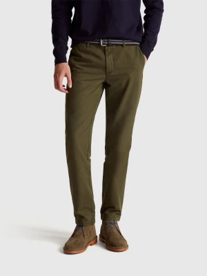 Benetton, Slim Fit Chinos, Size: 56, Dark Gray, Men United Colors of Benetton