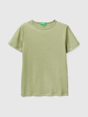 Benetton, Slim Fit Crew Neck T-shirt, Size: XXS, Women United Colors of Benetton