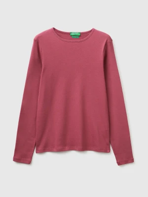 Benetton, Slim Fit Long Sleeve T-shirt, Size: XXS, Plum, Women United Colors of Benetton