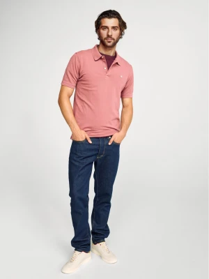 Benetton, Slim Fit Polo, size XL, Plum, Men United Colors of Benetton