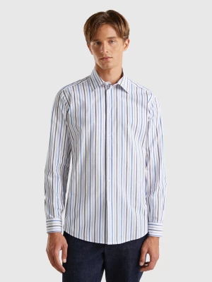 Benetton, Slim Fit Striped Shirt, size XS, Multi-color, Men United Colors of Benetton