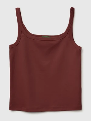 Benetton, Slim-fit Top, Size: XS, Brown, Women United Colors of Benetton