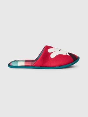 Benetton, ©disney Christmas Slippers, Size: 40-41, Red, Women United Colors of Benetton