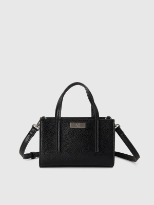 Benetton, Small Rectangular Bag, Size: OS, Black, Women United Colors of Benetton