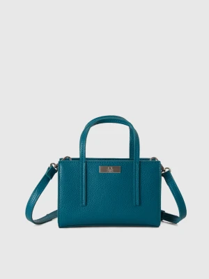 Benetton, Small Rectangular Bag, Size: OS, Dark Green, Women United Colors of Benetton