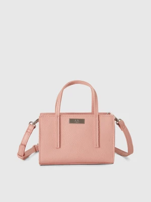Benetton, Small Rectangular Bag, Size: OS, Pastel Pink, Women United Colors of Benetton