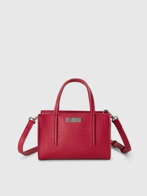 Benetton, Small Rectangular Bag, Size: OS, Red, Women United Colors of Benetton