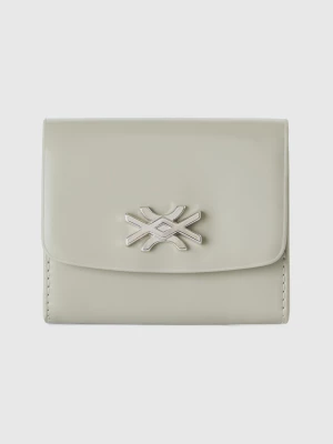 Benetton, Small Wallet In Imitation Leather, size OS, Light Green, Women United Colors of Benetton