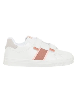 Benetton Sneakersy w kolorze biało-jasnoróżowym rozmiar: 32