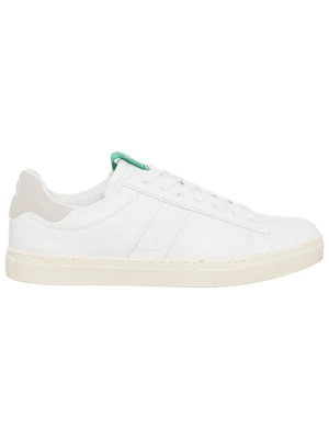 Benetton Sneakersy w kolorze biało-zielonym rozmiar: 46