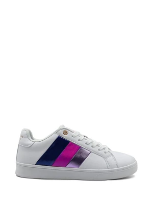 Benetton Sneakersy w kolorze białym ze wzorem rozmiar: 40