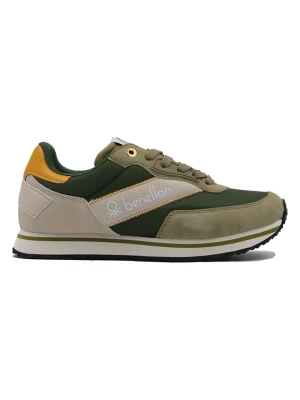 Benetton Sneakersy w kolorze khaki rozmiar: 38