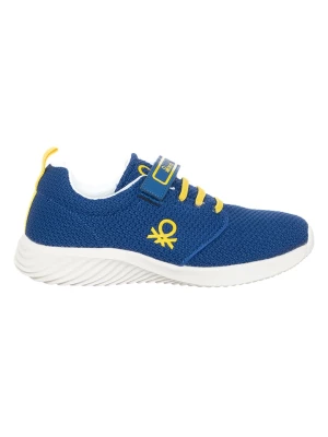 Benetton Sneakersy w kolorze niebiesko-żółtym rozmiar: 33