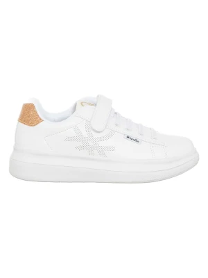 Benetton Sneakersy w kolorze złoto-białym rozmiar: 32