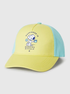 Benetton, Snoopy ©peanuts Cap, size 104, Yellow, Kids United Colors of Benetton