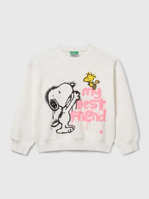 Benetton, Snoopy ©peanuts Sweatshirt, size XL, Creamy White, Kids United Colors of Benetton