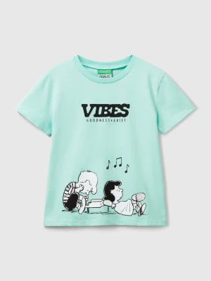 Benetton, Snoopy ©peanuts T-shirt, size S, Aqua, Kids United Colors of Benetton