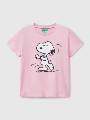 Benetton, Snoopy ©peanuts T-shirt, size XL, Pink, Kids United Colors of Benetton