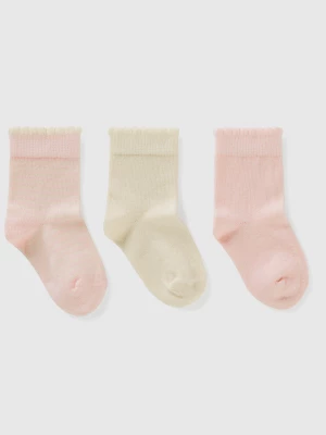 Benetton, Sock Set In Pink Tones, size 74, Multi-color, Kids United Colors of Benetton